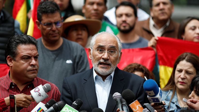 El excandidato opositor Carlos Mesa afirma que "no hubo golpe de Estado" en Bolivia