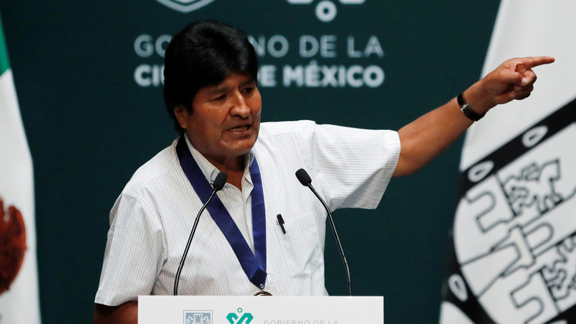 Evo Morales: "El golpe de Estado es una conspiración política y económica que viene desde EE.UU."