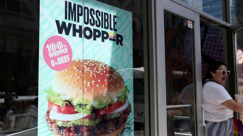 Demandan a Burger King por contaminar hamburguesas con 'carne vegetal' con productos cárnicos