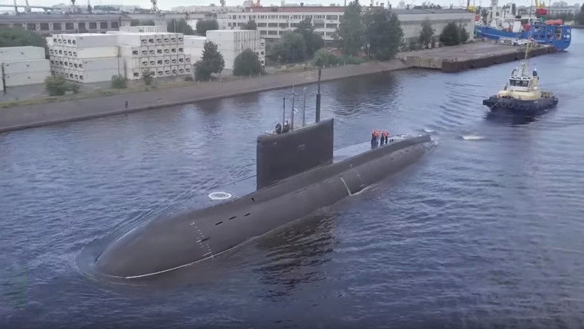 VIDEO: Realizan pruebas de navegación de un nuevo submarino ruso capaz de lanzar misiles de crucero tipo Kalibr en inmersión