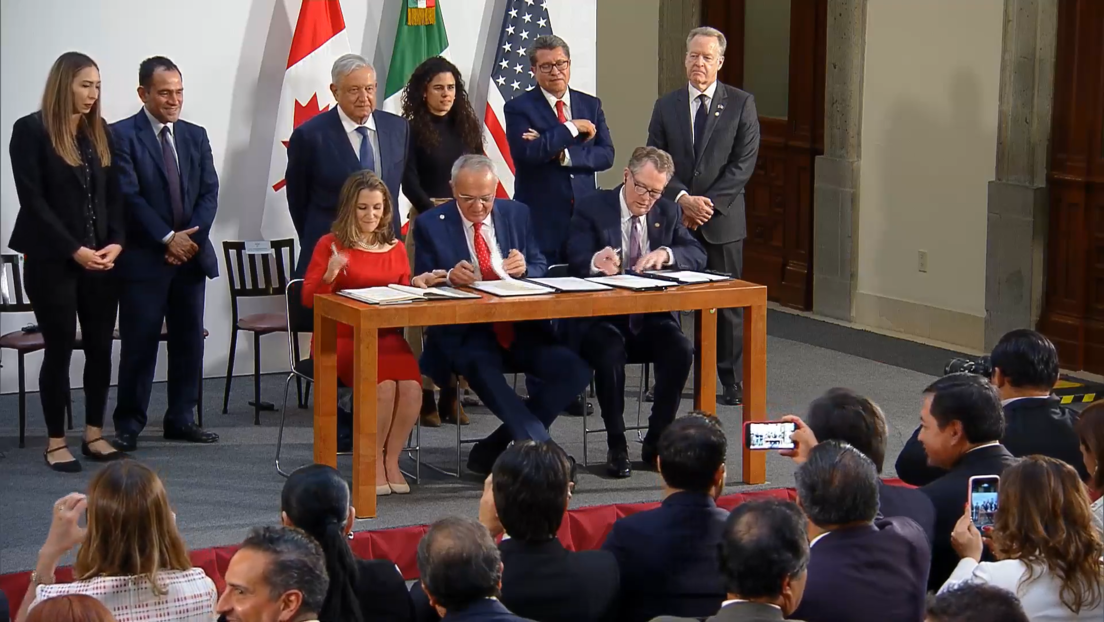 México, EE.UU. y Canadá firman los nuevos términos del acuerdo comercial T-MEC
