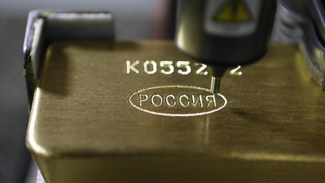 Rusia aumenta la producción de oro un 18 % en medio año