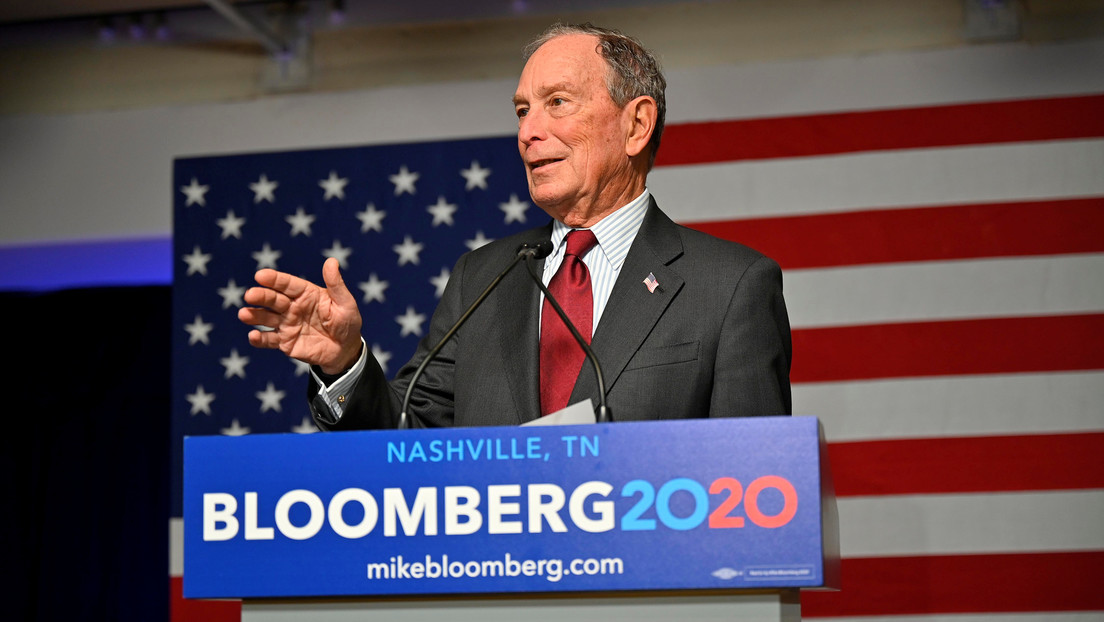 Bloomberg usó mano de obra de presos para realizar llamadas de su campaña presidencial