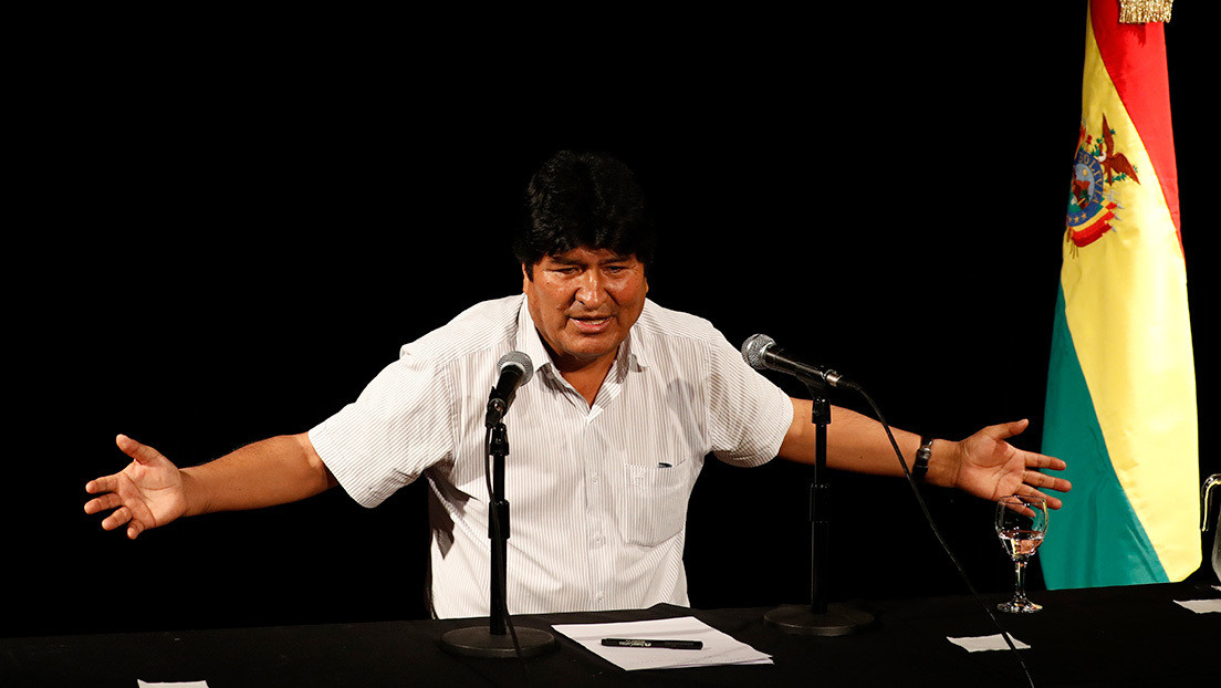 Evo Morales: El papel de EE.UU. es "tan evidente en el golpe de Estado en Bolivia" que su Embajada en Argentina "habla por los golpistas"
