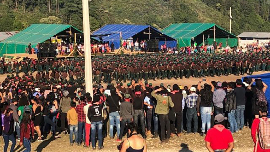 Zapatistas en México se opondrán al Tren Maya de López Obrador porque "desprecia a los pueblos originarios"