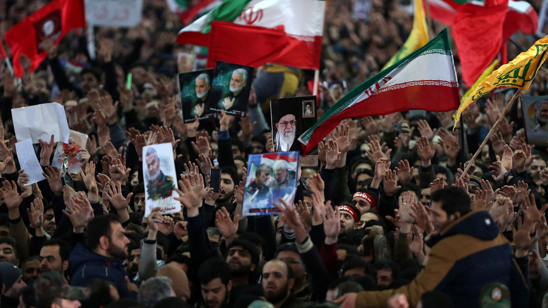 VIDEO: El funeral del general iraní Qassem Soleimani en su ciudad natal