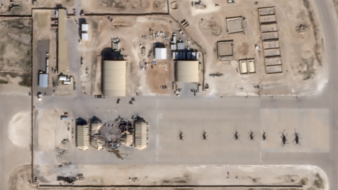 Base aérea Al Asad en Irak: fotos satelitales muestran daños causados por el ataque iraní