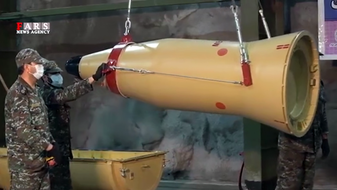 VIDEO: Muestran los misiles iraníes en un sitio subterráneo antes de su lanzamiento contra las bases de Irak