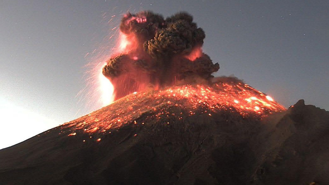 VIDEO: El volcán Popocatépetl registra una explosión y las autoridades emiten alerta amarilla