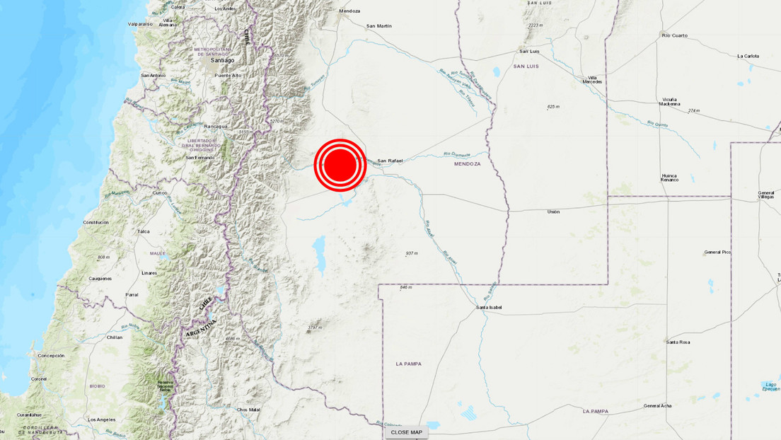 Un sismo de 5,0 se registra en la ciudad argentina de Mendoza