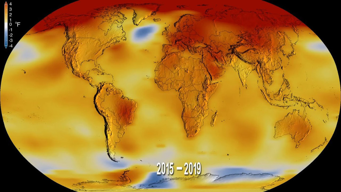VIDEO: La NASA rastrea la temperatura desde 1880 y muestra que vivimos en la década más cálida registrada