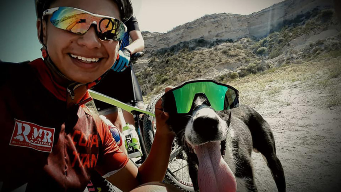 VIDEO: Ciclistas argentinos salvan a un perro deshidratado