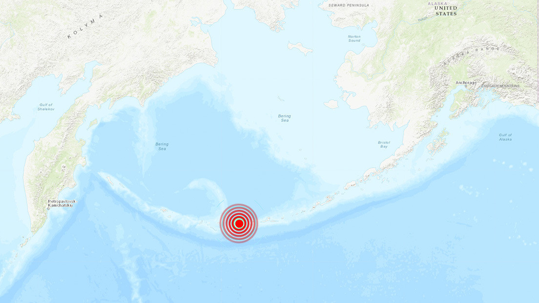 Se registra un terremoto de magnitud 6,2 cerca de un volcán en Alaska