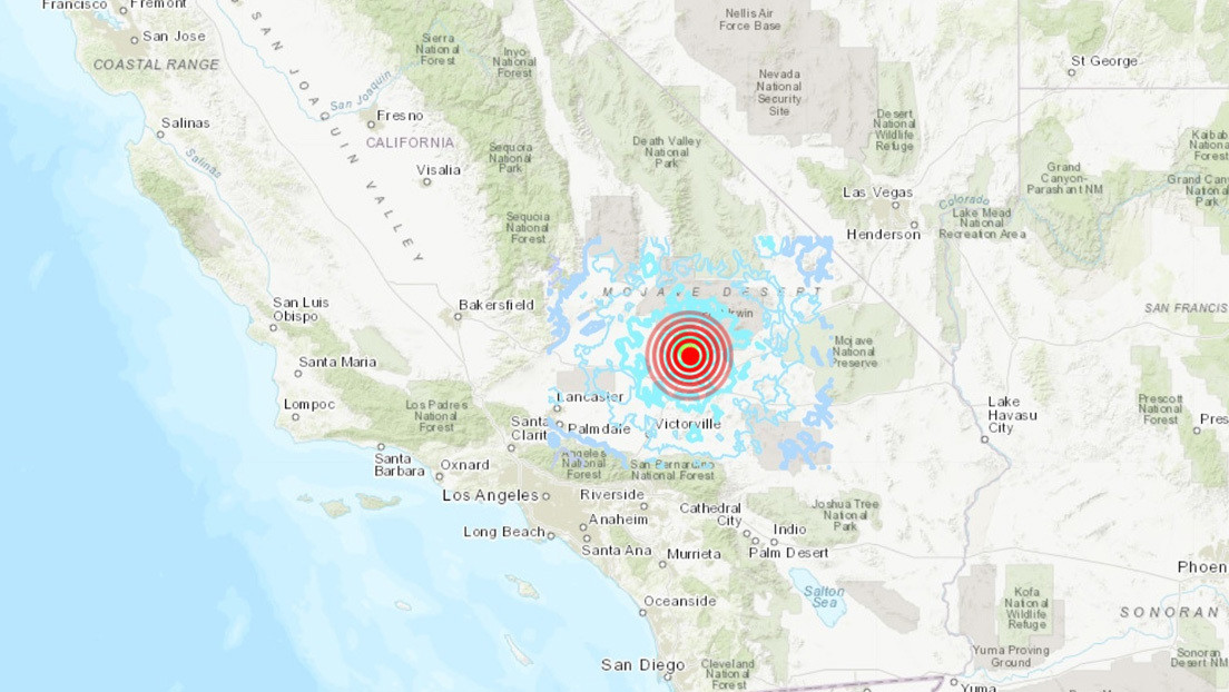 EE.UU.: Se registra un sismo de magnitud 4,6 en California
