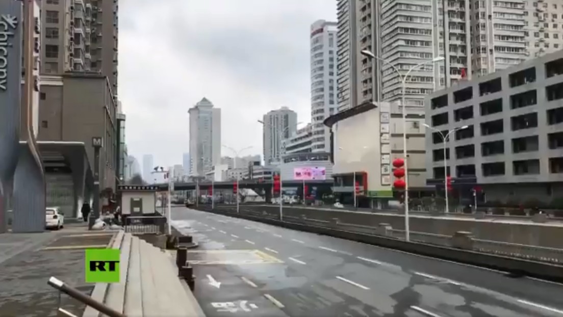 VIDEO: Wuhan se convierte en una ciudad fantasma tras el cierre por el coronavirus