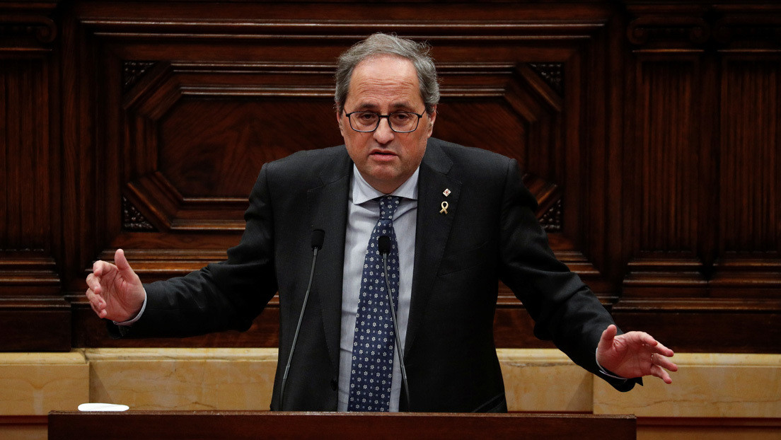 El presidente de Cataluña anuncia elecciones anticipadas: "La legislatura ya no tiene más recorrido político"