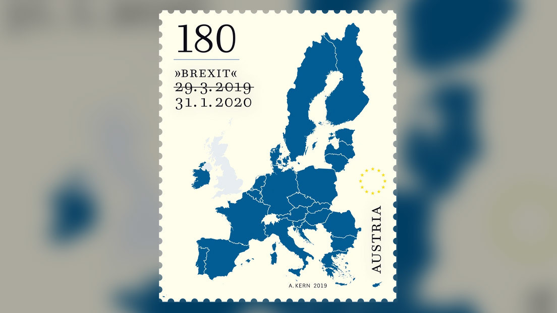 Los sellos austríacos destinados a conmemorar el Brexit sorprenden con un detalle