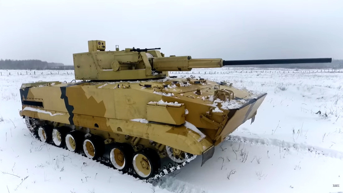 VIDEO: Fabricante de tanques rusos prueba su avanzado módulo automático de combate AU-220M