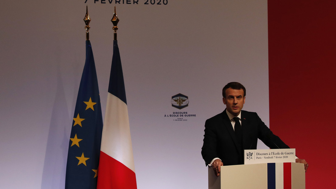 Macron alerta sobre una nueva carrera de armamentos: "Los europeos no pueden permanecer como espectadores"