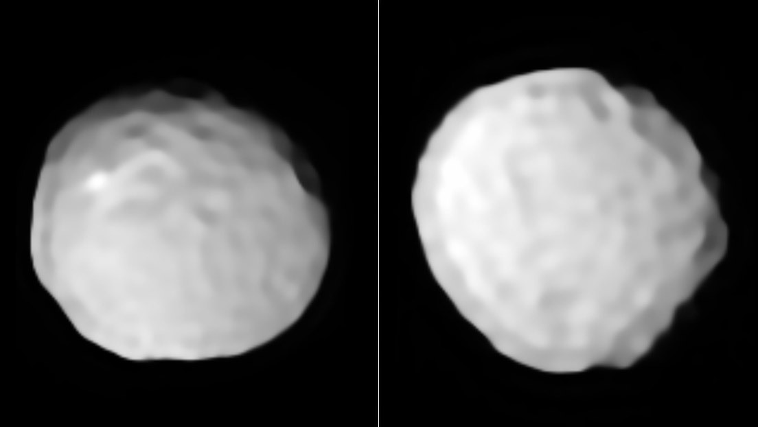 Fotos de un gran asteroide similar a una pelota de golf permiten a los científicos explicar su inusual superficie