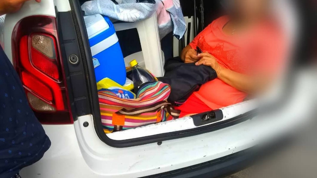 La Policía brasileña atrapa a un argentino que llevaba a su suegra en el maletero del auto