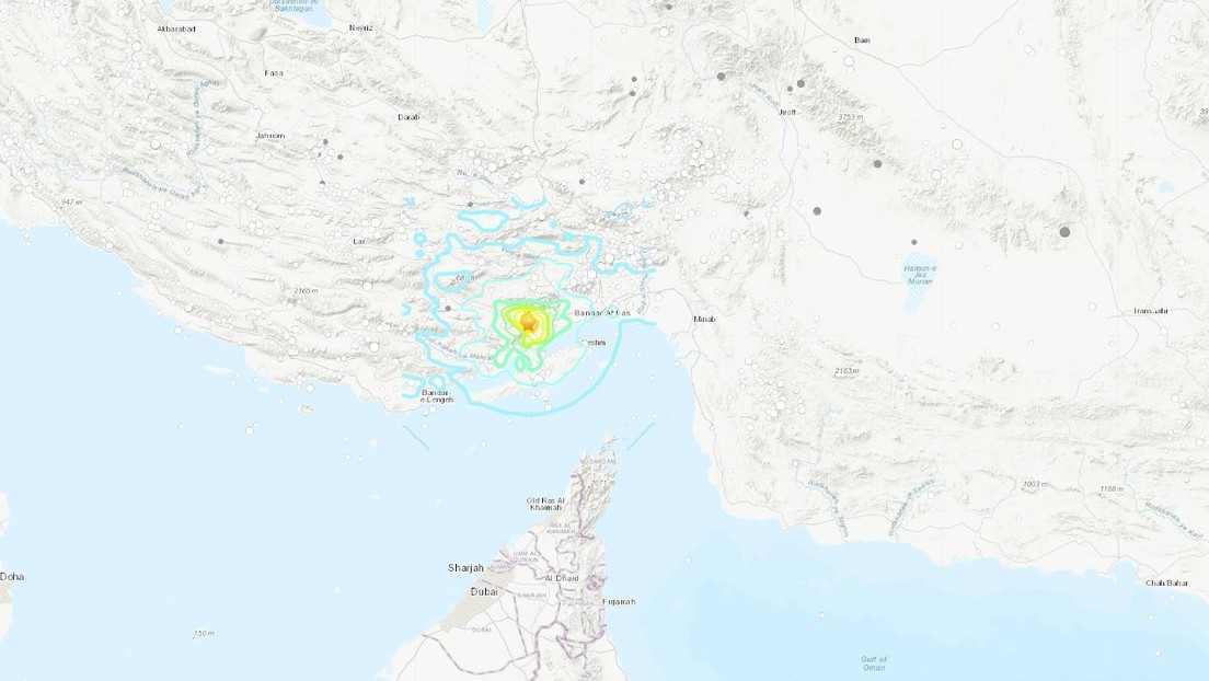 Un sismo de magnitud 5,5 sacude el sur de Irán