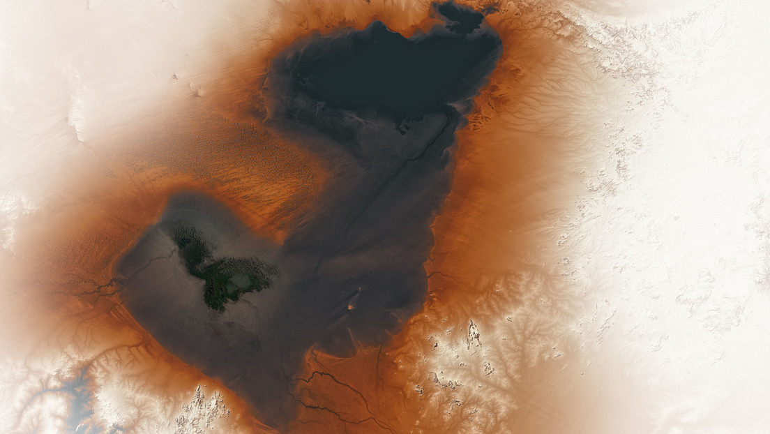 La NASA muestra restos de un antiguo lago que sería el más grande del mundo hoy en día