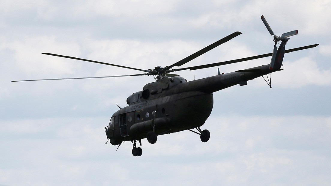Accidente de un helicóptero de la Fuerza Aérea de Colombia deja tres muertos y dos heridos