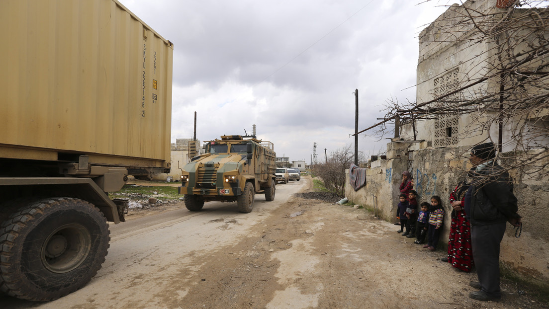 El Ministerio de Defensa de Turquía anuncia que sus Fuerzas Armadas impactaron más de 200 objetivos de Siria en Idlib