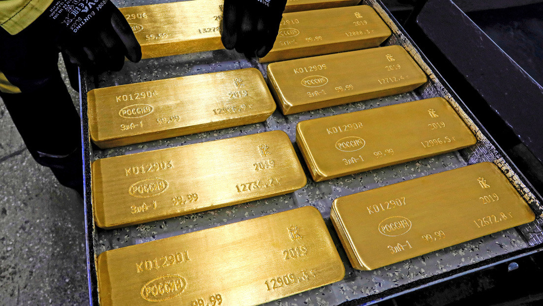 Rusia multiplica por ocho sus exportaciones anuales de oro