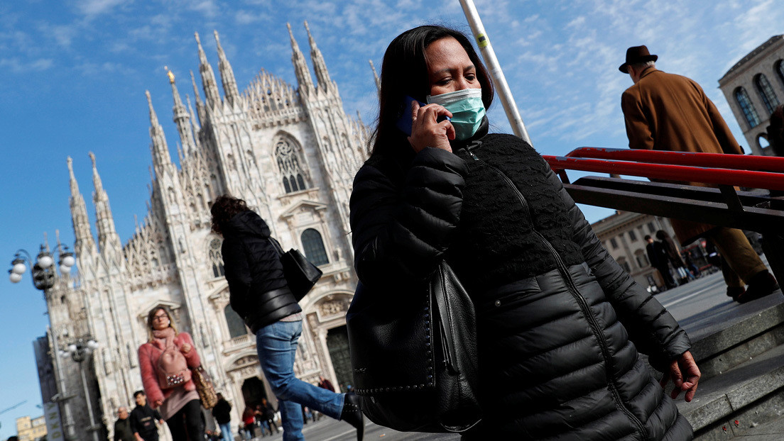 Italia confirma más de 100 muertes por el coronavirus