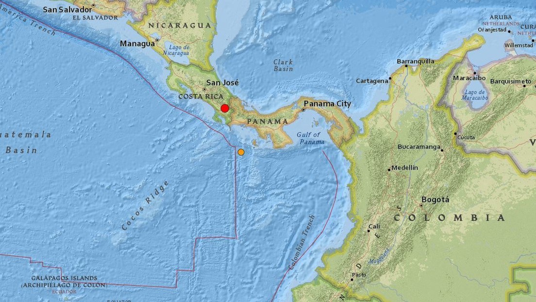 Un sismo de magnitud 5,2 sacude Costa Rica