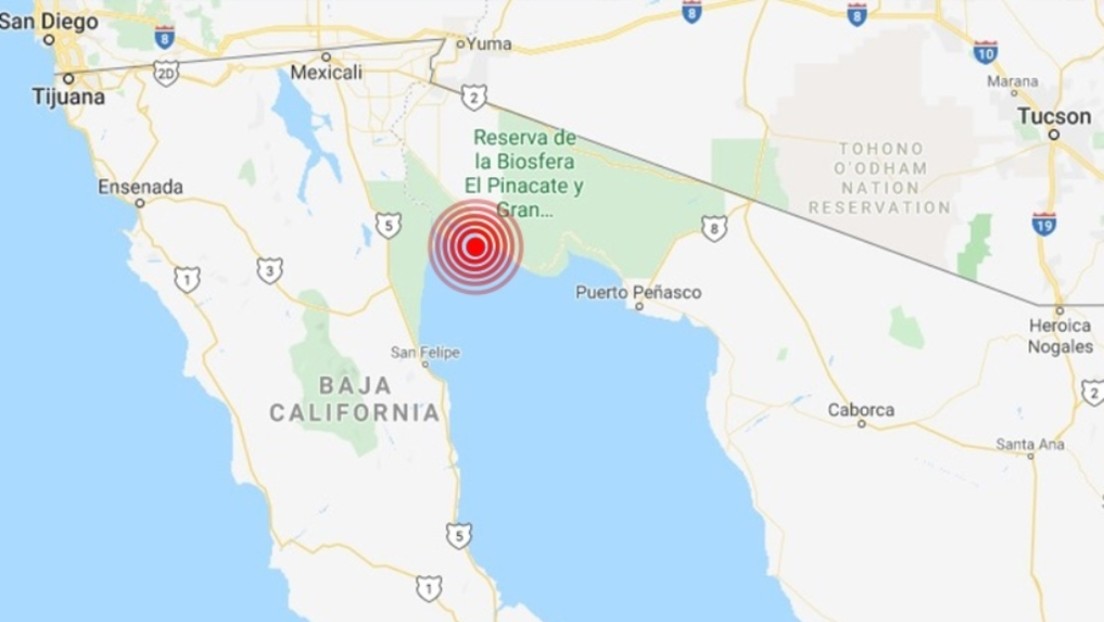 Un sismo de magnitud 5,6 se registra en México