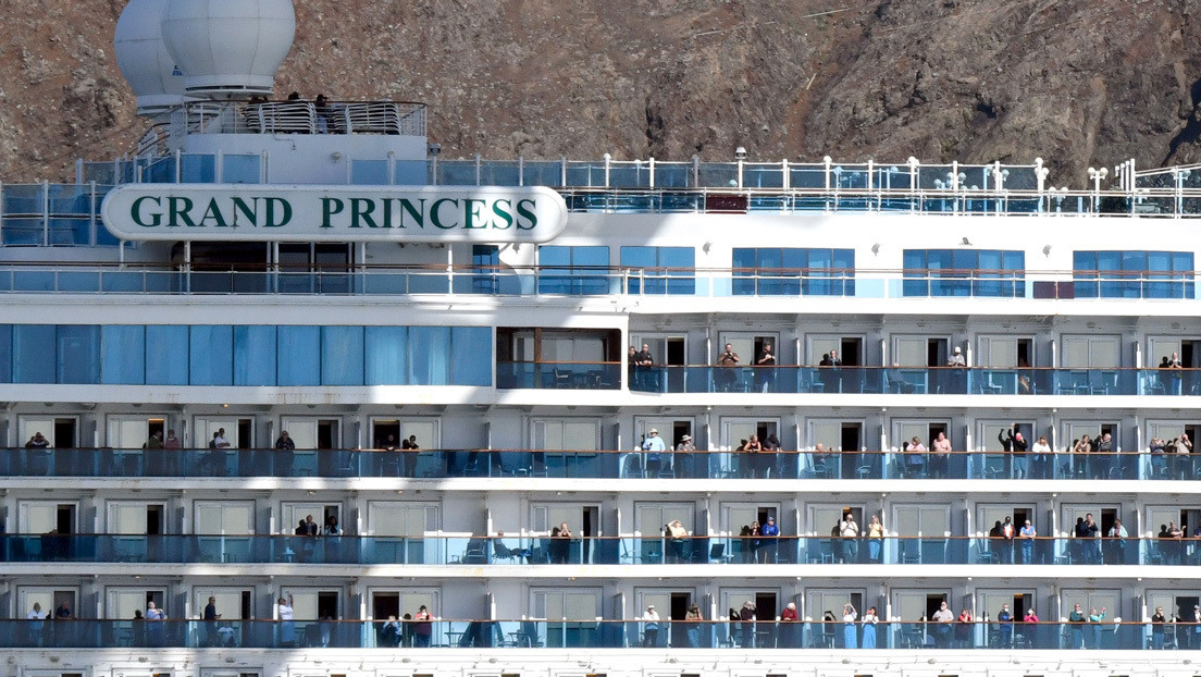 Dos pasajeros del Grand Princess demandan a la empresa dueña del crucero por negligencias ante el brote de coronavirus