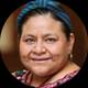 Rigoberta Menchú, ganadora del Premio Nobel de la Paz en 1992