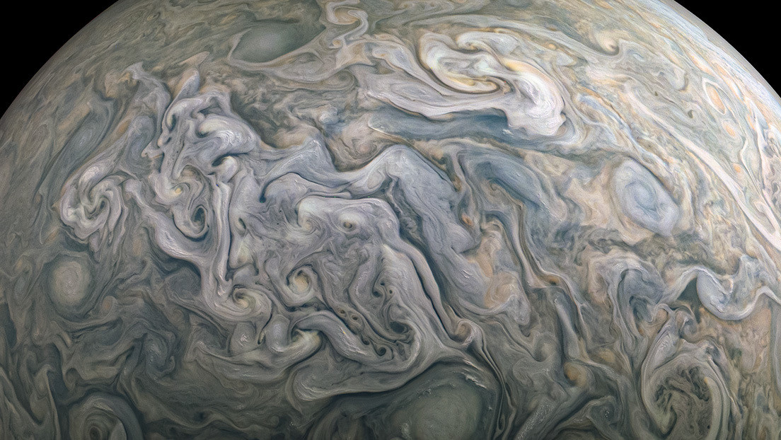 Una alucinante imagen de la NASA muestra el caos y la maravilla de Júpiter