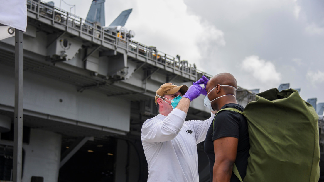 La Armada de EE.UU. detecta un segundo brote de coronavirus en el portaviones USS Theodore Roosevelt
