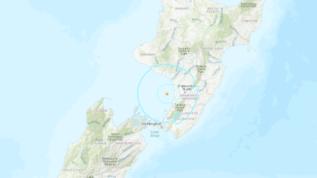 Un sismo de magnitud 5,6 sacude las costas de Nueva Zelanda