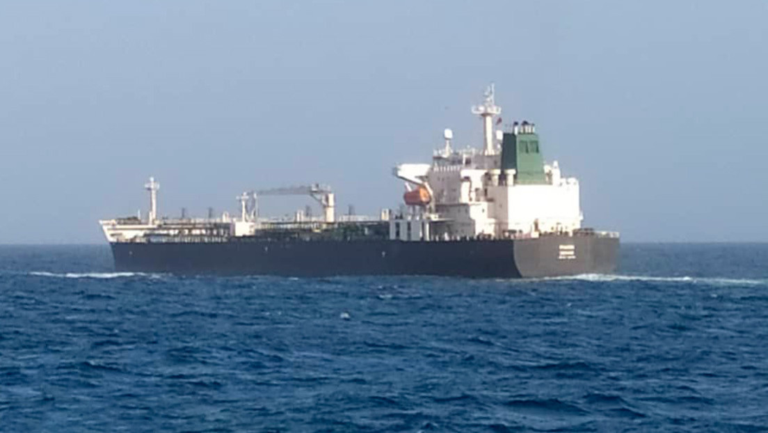 El buque Faxon, el cuarto enviado por Irán, llega a las aguas territoriales de Venezuela