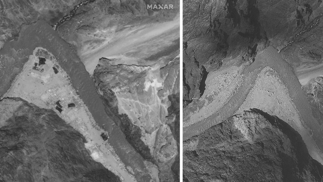 Imágenes satelitales revelan la retirada de tropas de China e India de la zona fronteriza disputada