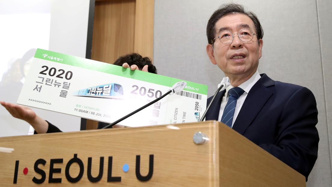 "Me disculpo con todo el mundo": Revelan el contenido de la nota de suicidio del alcalde de Seúl