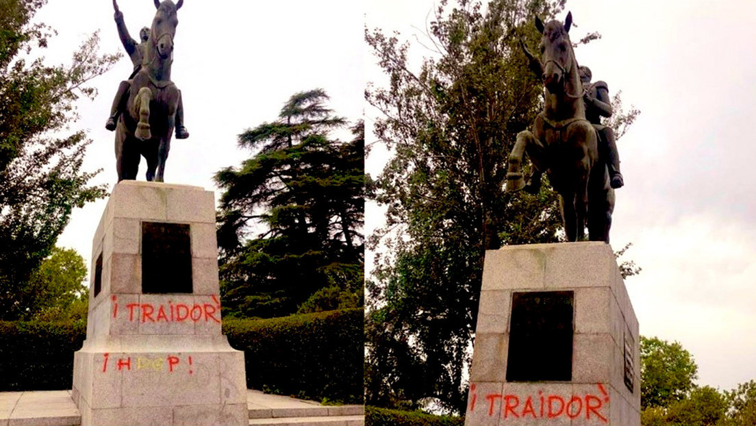 Gobierno de Venezuela condena el acto vandálico contra la estatua del Libertador Simón Bolívar en Madrid