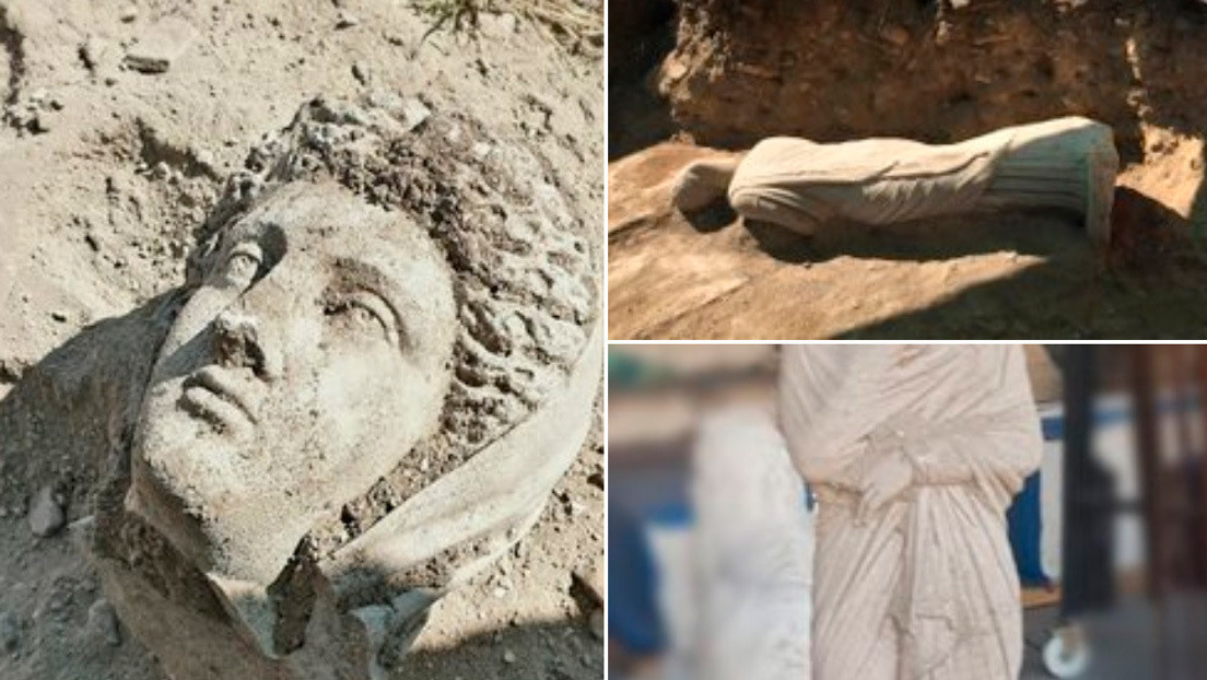Descubren en Turquía una estatua de 1.700 años de antigüedad perteneciente al periodo helenístico