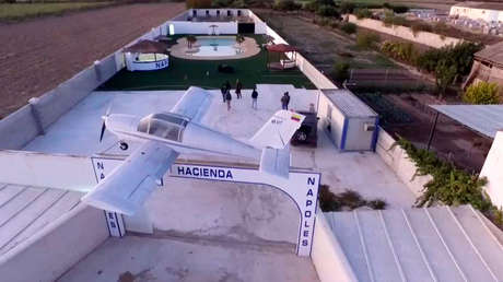 VIDEO: Desarticulan en España a una banda de narcos que tenía una propiedad en Granada que emulaba a la Hacienda Nápoles de Pablo Escobar
