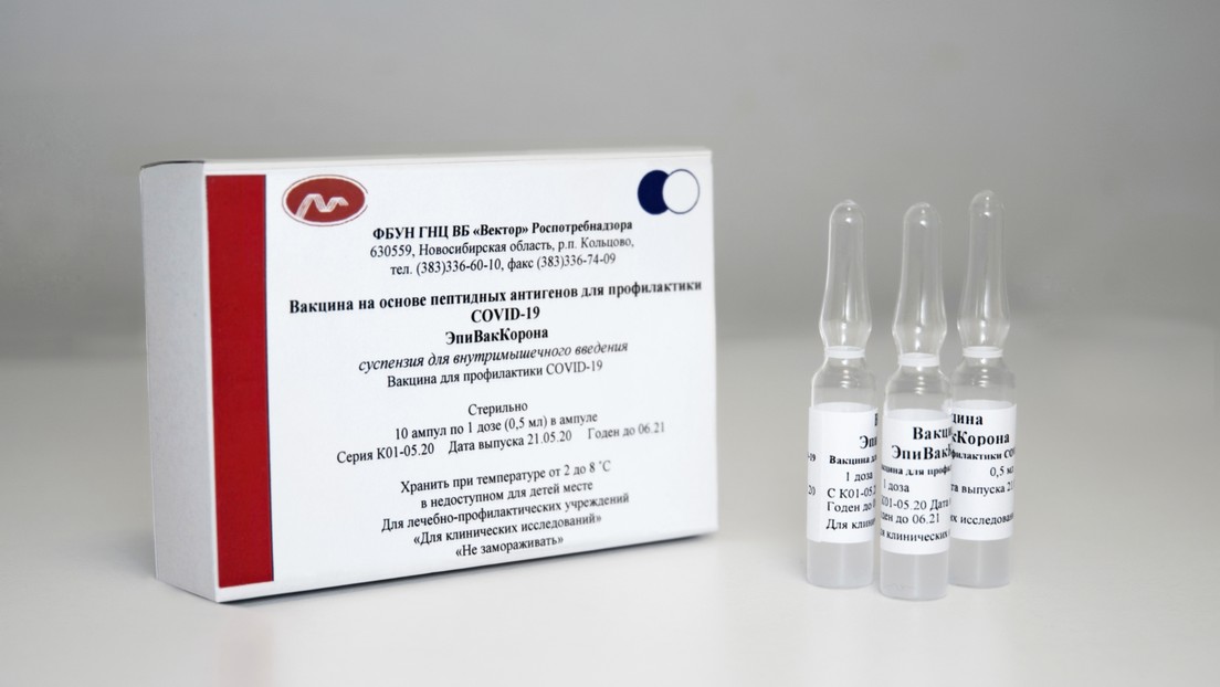 La vacuna rusa contra el coronavirus del centro Véktor no causó efectos secundarios en voluntarios