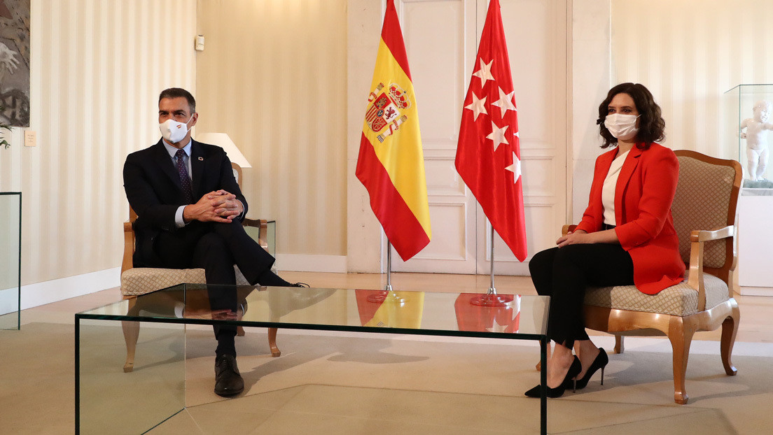 Sánchez y Ayuso acuerdan un "espacio de cooperación" para hacer frente conjuntamente a la pandemia en Madrid