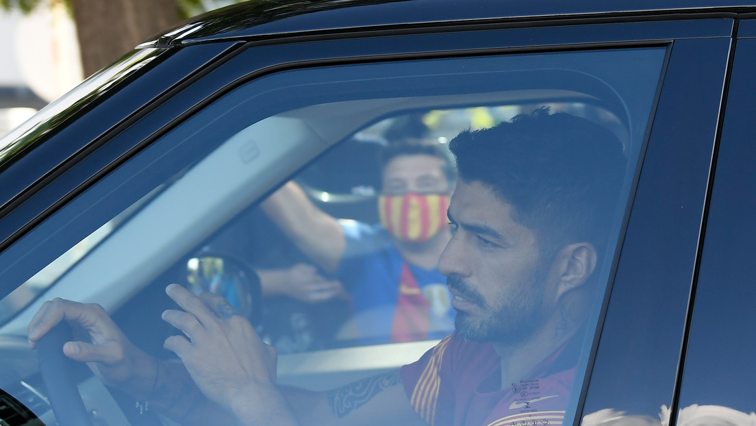 VIDEO: Luis Suárez sale "a lágrima viva" del que sería su último entrenamiento con el Barça ante una inminente marcha del club