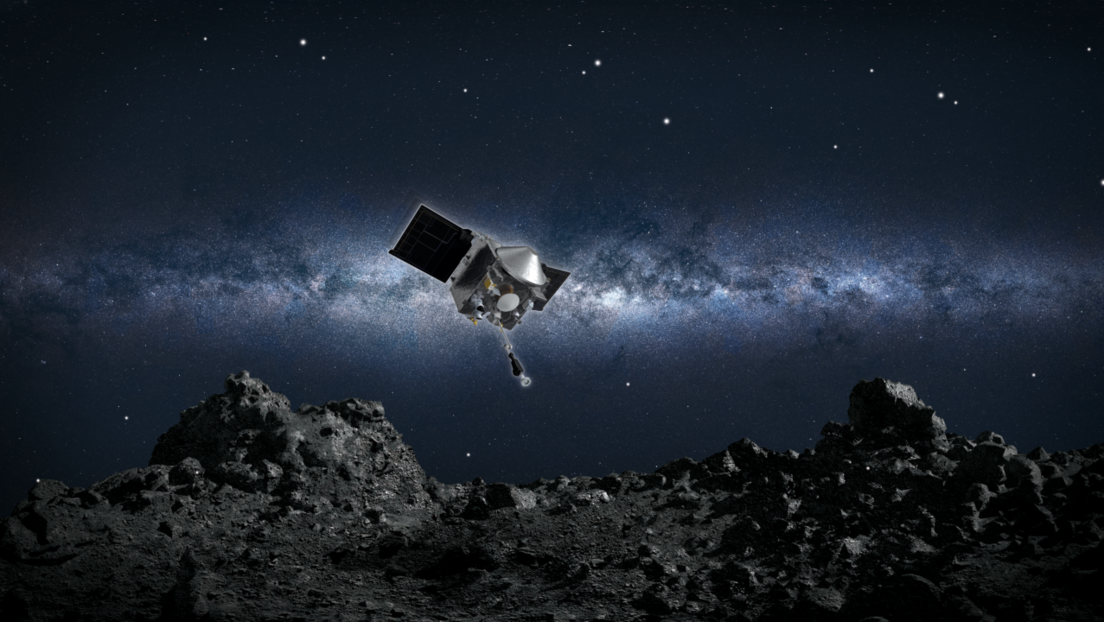 Una sonda de la NASA tomará muestras de la superficie del asteroide Bennu por primera vez