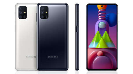 Samsung lanza el Galaxy M51 con una 'súper batería' y una pantalla con orificio