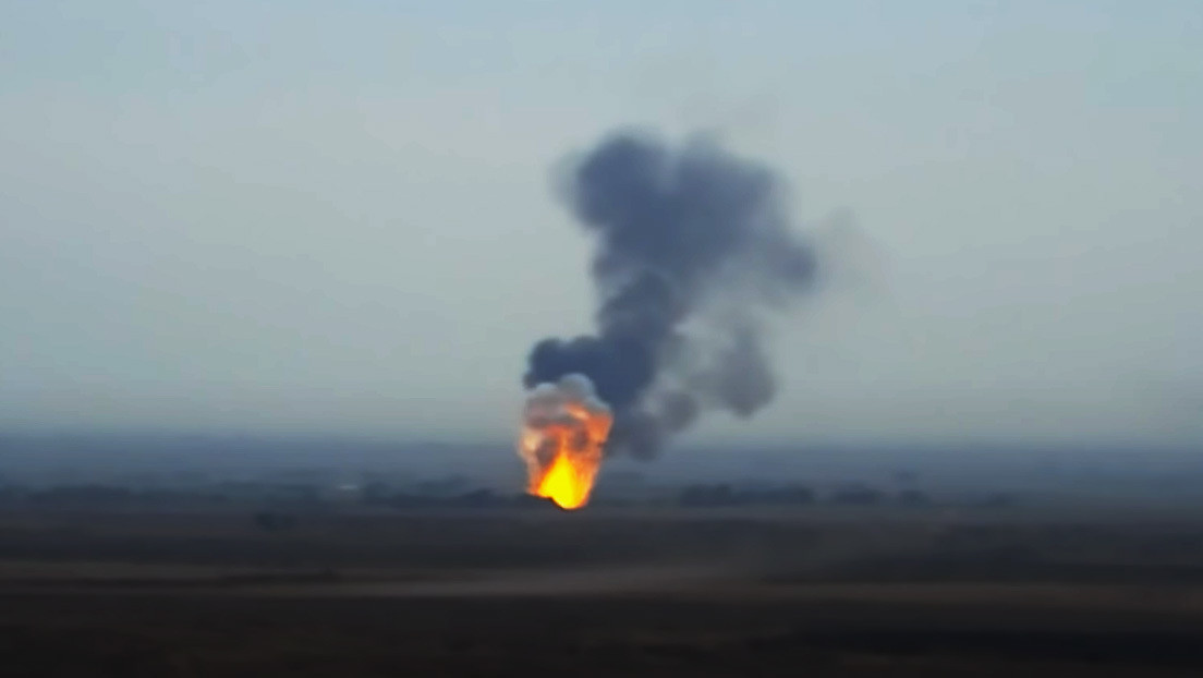 VIDEO: Armenia muestra imágenes del derribo de un helicóptero de Azerbaiyán
